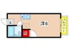 フラワーハイツ 1Rの間取り