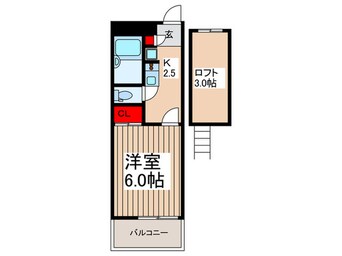 間取図 レオパレスＦｌａｔ浦和