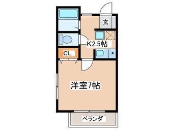 間取図 グリーンゲーブルス