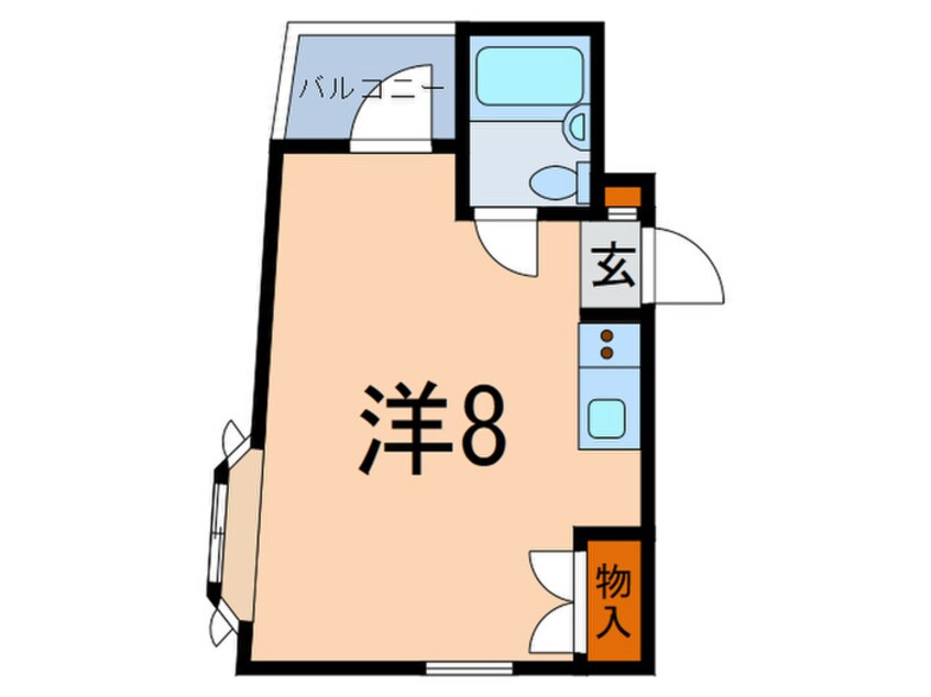 間取図 トマトハイツ