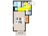 フラットＭ 1Kの間取り