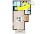 フラットＭ 1Kの間取り