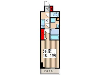 間取図 グロリアコート市川