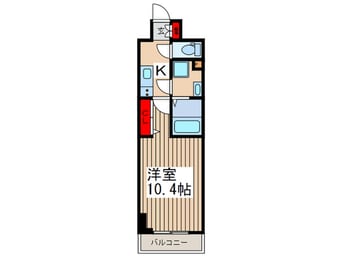 間取図 グロリアコート市川