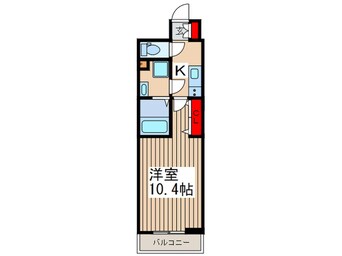 間取図 グロリアコート市川