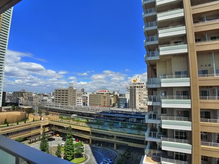 室内からの展望 グロリアコート市川