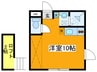 ＦＭ９　コモネハウス 1Rの間取り