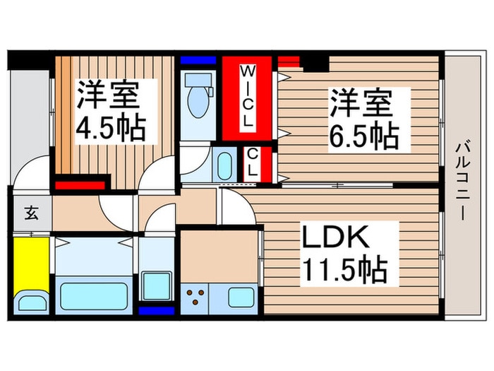 間取り図 アコルデ東台