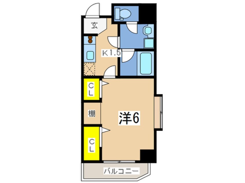 間取図 HF関内レジデンス