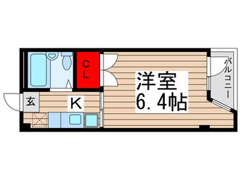 間取図 セゾンアネックス富浜