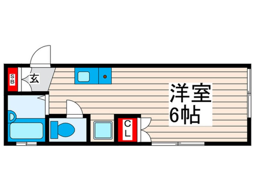 間取図 ハイツ佳