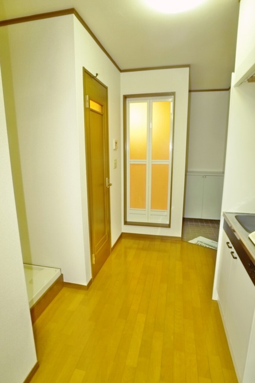 室内からの展望 ハイツ佳