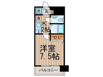 間取図 メゾン・ド・ヴィレ渋谷(303)