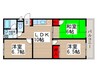 メゾンＯ－１ 3LDKの間取り