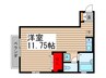 アデルフィアA 1Rの間取り