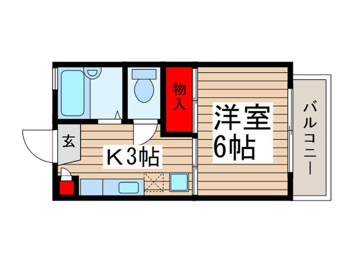 間取り図 グリーンハイツ