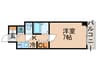 スクエア潮見 1Kの間取り