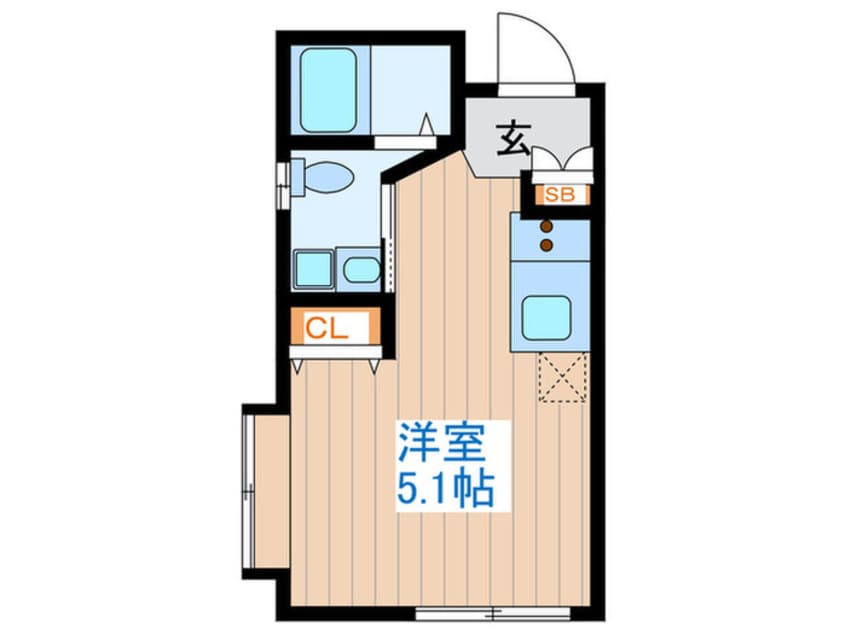 間取図 エスト高井戸