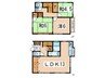 境之谷貸家 3LDKの間取り