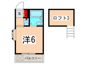 間取図 サンハイツ・徳丸