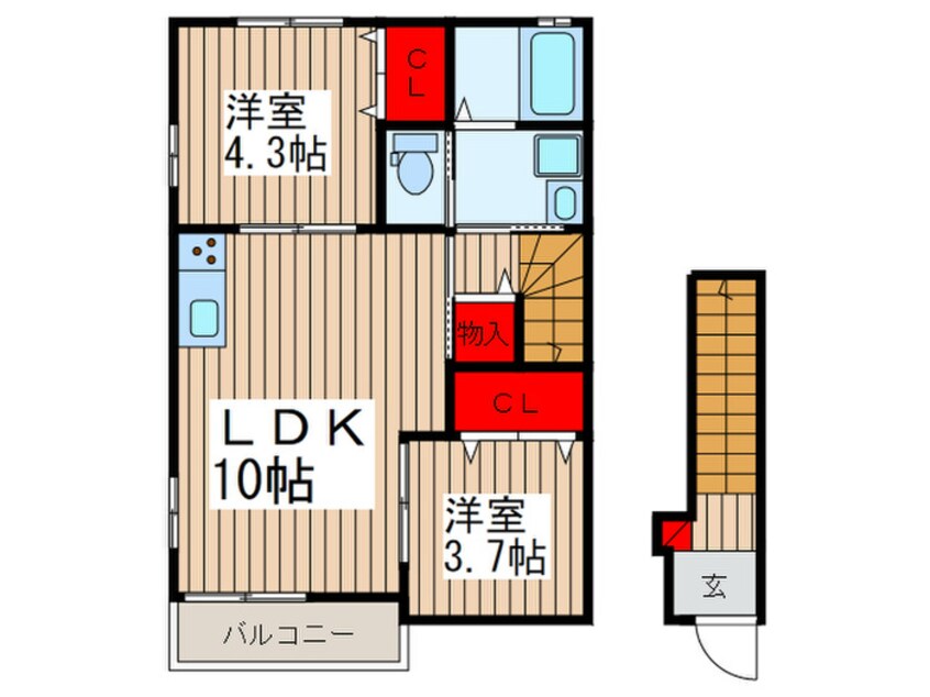 間取図 シャルマン