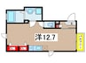 CASTLE・THM 1Rの間取り