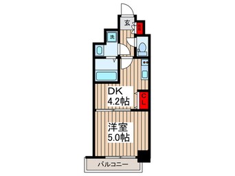 間取図 レフィールオーブ南行徳駅前