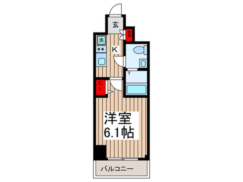 間取図 オーパスホームズ南行徳