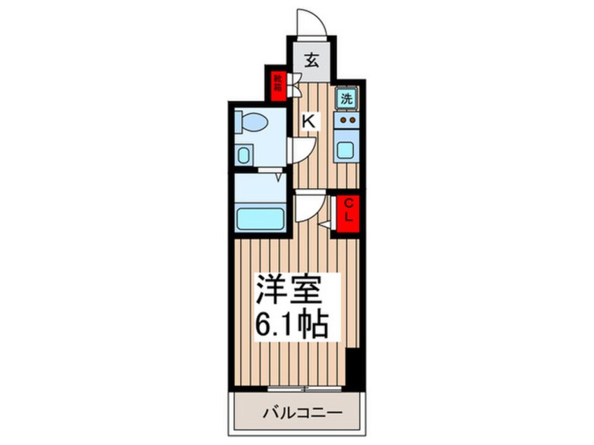 間取図 オーパスホームズ南行徳