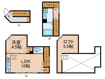 間取図 サクラシンマチU