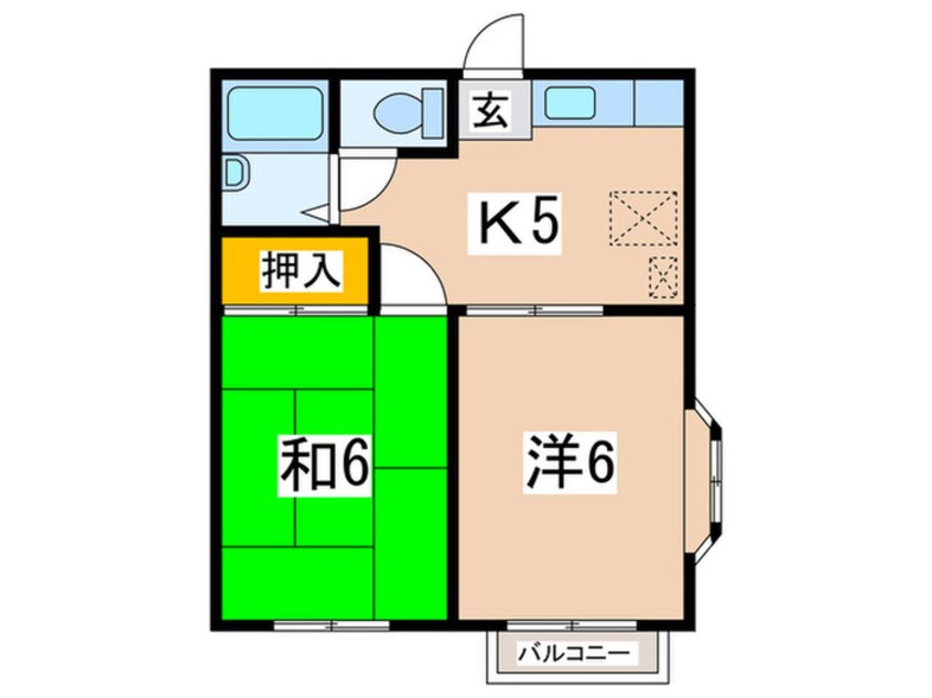 間取図 グランデュール南太田