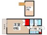 エミナンス６ 1Kの間取り