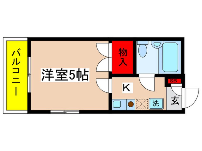 間取図 ドミ－ル　トモマツ