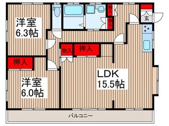 間取図 ＴＳハイツ