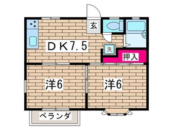 間取図 コ－ポＦ