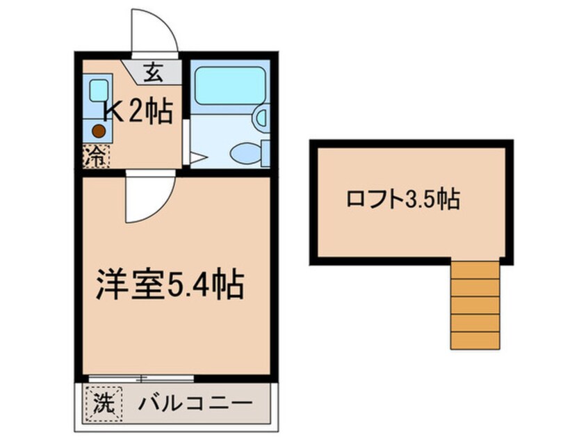 間取図 カミーノ豪徳寺