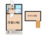 カミーノ豪徳寺 1Kの間取り