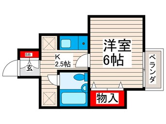 間取図 ドミール　イトウ