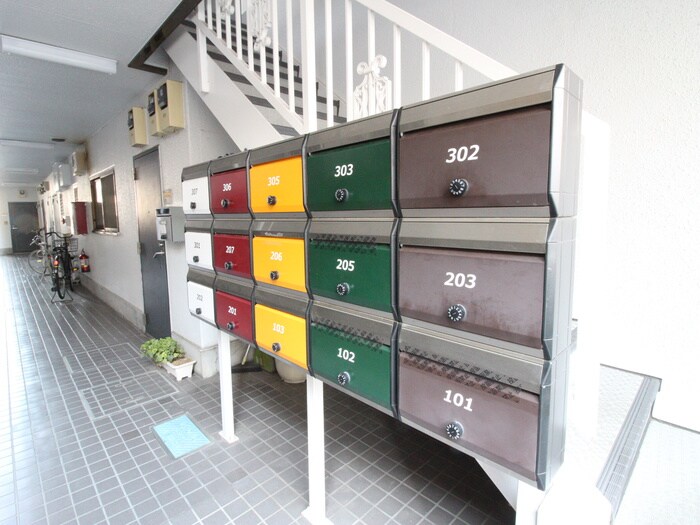 エントランス部分 アルベ－ルハイム