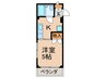 シャトレ－ヌ常盤台 1Kの間取り