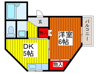 間取図 ブル－ウッド