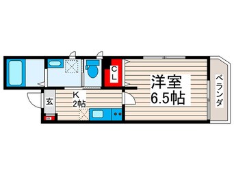 間取図 グランドール西尾久