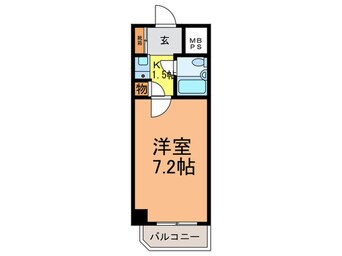 間取図 ヴェラハイツ大森（1005）