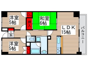 間取図 INSURANCE BLDG.ⅩⅢ