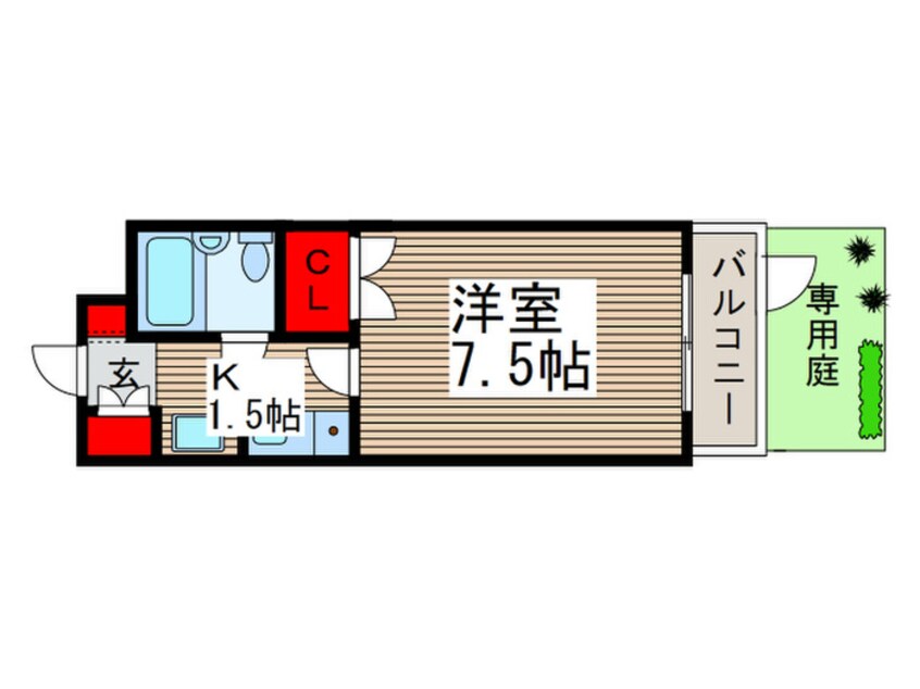 間取図 セザ－ル清瀬中央公園(105)