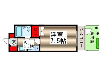 間取図 セザ－ル清瀬中央公園(105)