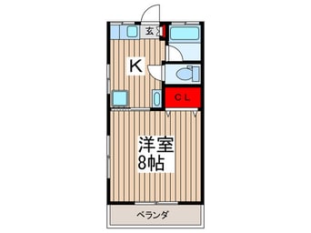 間取図 マリンハイツ