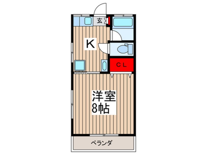 間取図 マリンハイツ