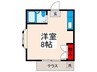 ｖｉｌｌａ荒川１ 1Rの間取り
