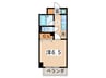 ノ－ブル片倉 1Kの間取り